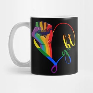 Rise Together Equality Social Justice-LGPT Pride Costume Gift Mug